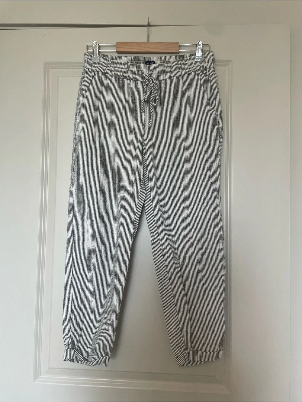 J.Crew Linen-Cotton Drawstring Pants